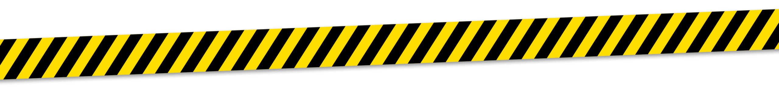 caution banner