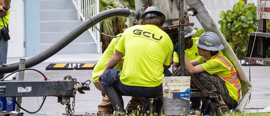 workers working on CIPP