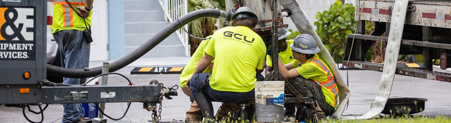workers working on CIPP