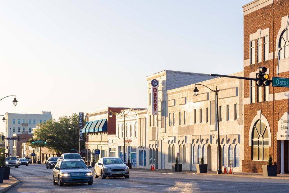 Main Street of Dothan, Alabama