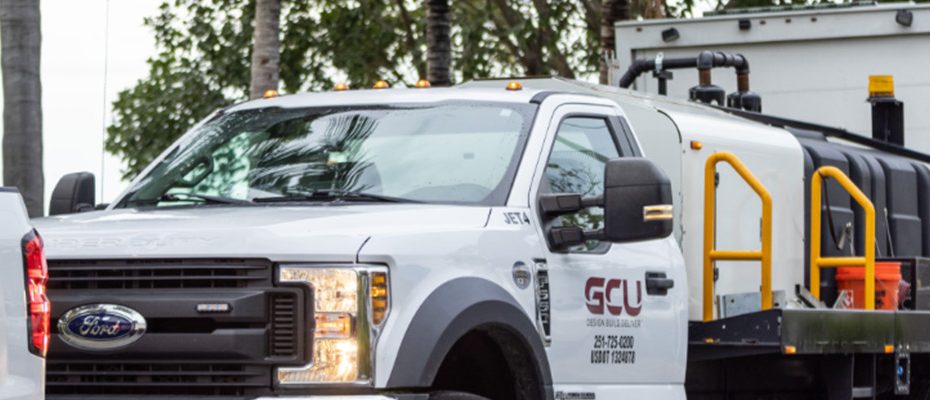 GCU truck on site