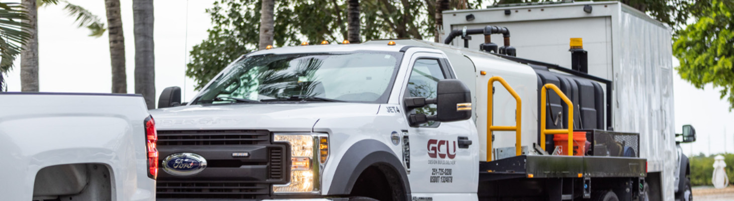 GCU truck on site